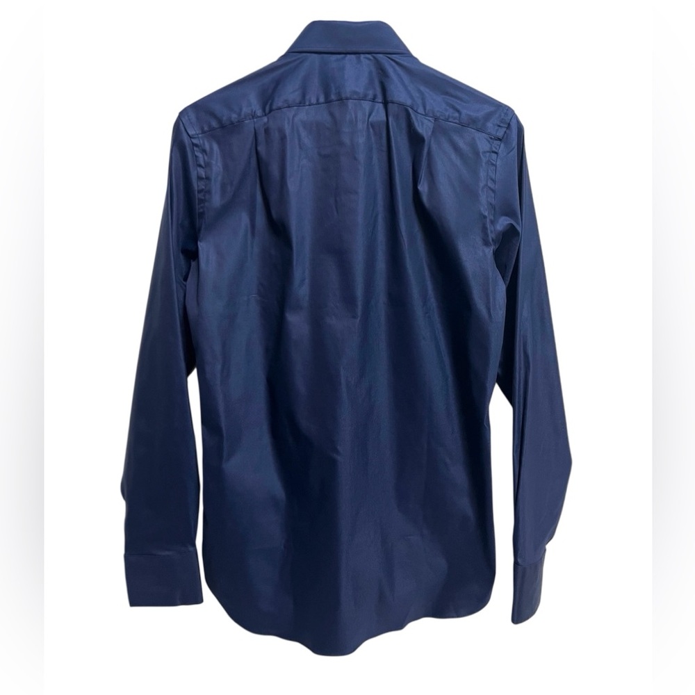 J.Crew Slim Bowery performance stretch dress shirt with spread collar Ultramarin - Picture 3 of 5
